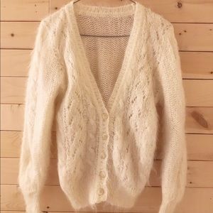 Unworn Mohair Cardigan